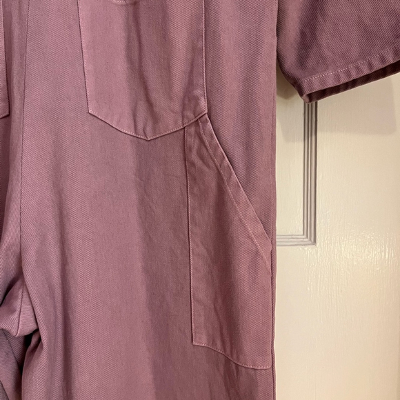 No. 6 Store Dusty Rose Zipper Jumpsuit - Picture 9 of 9